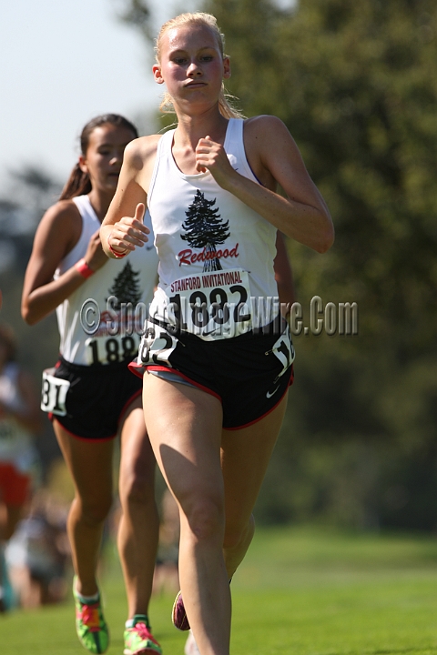 12SIHSD3-311.JPG - 2012 Stanford Cross Country Invitational, September 24, Stanford Golf Course, Stanford, California.